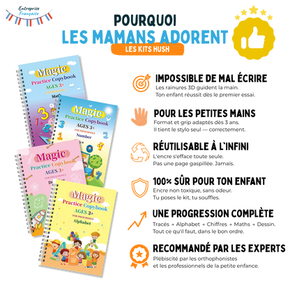 Le Kit Montessori d'Écriture et d'Éveil à l'Anglais dès 3 ans