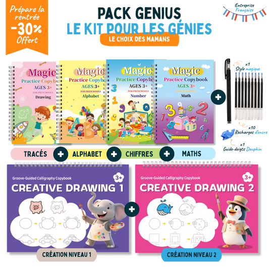 Le Kit Montessori d'Écriture et d'Éveil à l'Anglais dès 3 ans