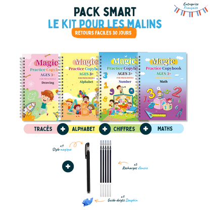 Le Kit Montessori d'Écriture et d'Éveil à l'Anglais dès 3 ans
