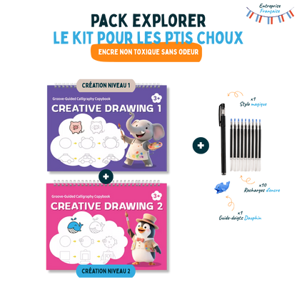 Le Kit Montessori d'Écriture et d'Éveil à l'Anglais dès 3 ans