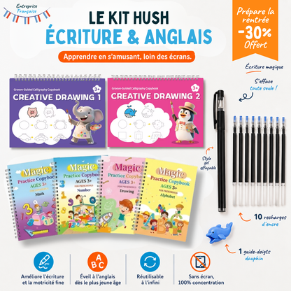 Le Kit Montessori d'Écriture et d'Éveil à l'Anglais dès 3 ans